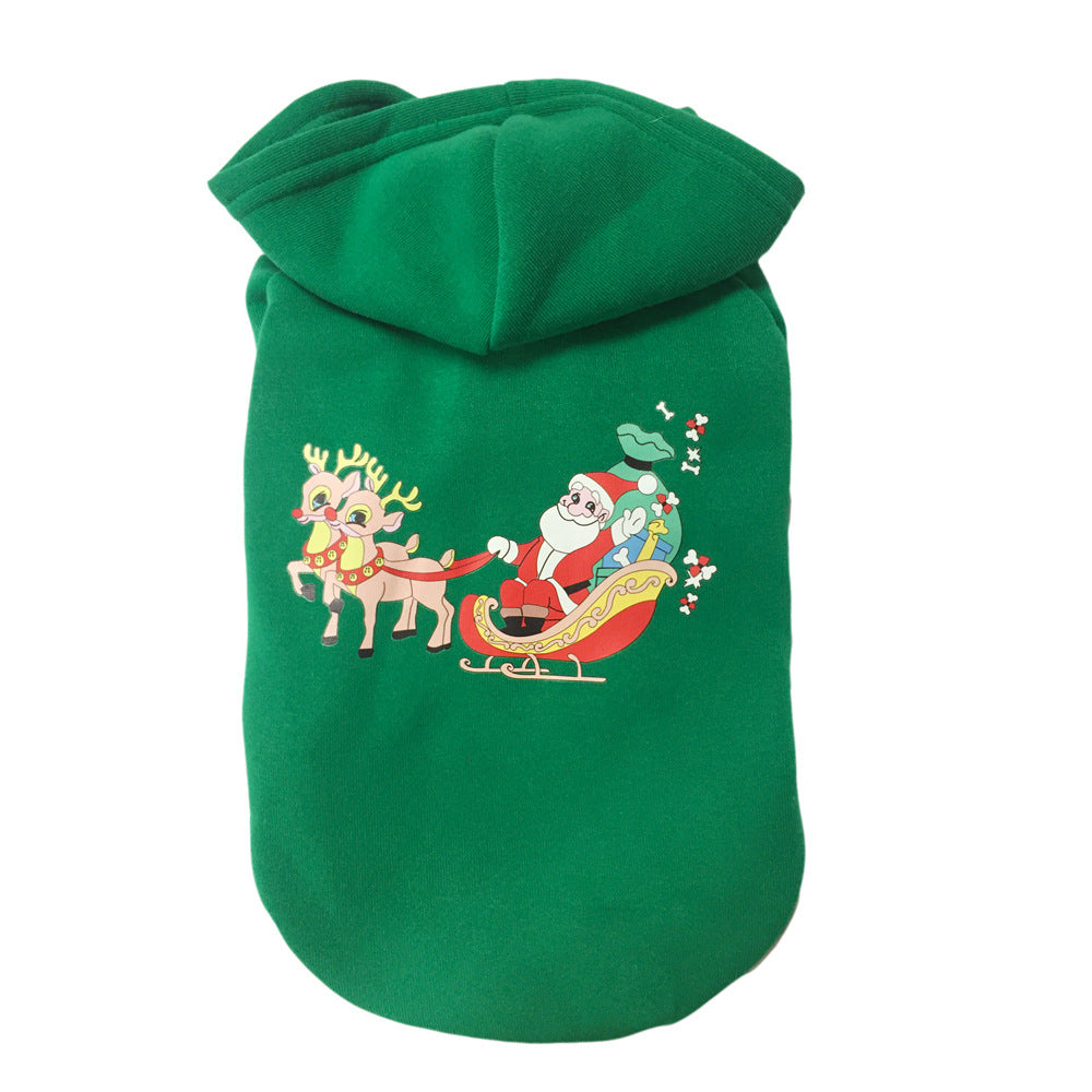 Pet Dog Christmas Clothes Coat Cotton Sweater